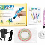 Rotaļlietas  iLike  3D Printing Pen with LCD Display | Ultimate Multicolor 3D Printer Pen Purple