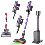 Putekļusūcējs Lubluelu  Cordless Vacuum Cleaner X1000 with 2.5L Self-Emptying Dust Station 