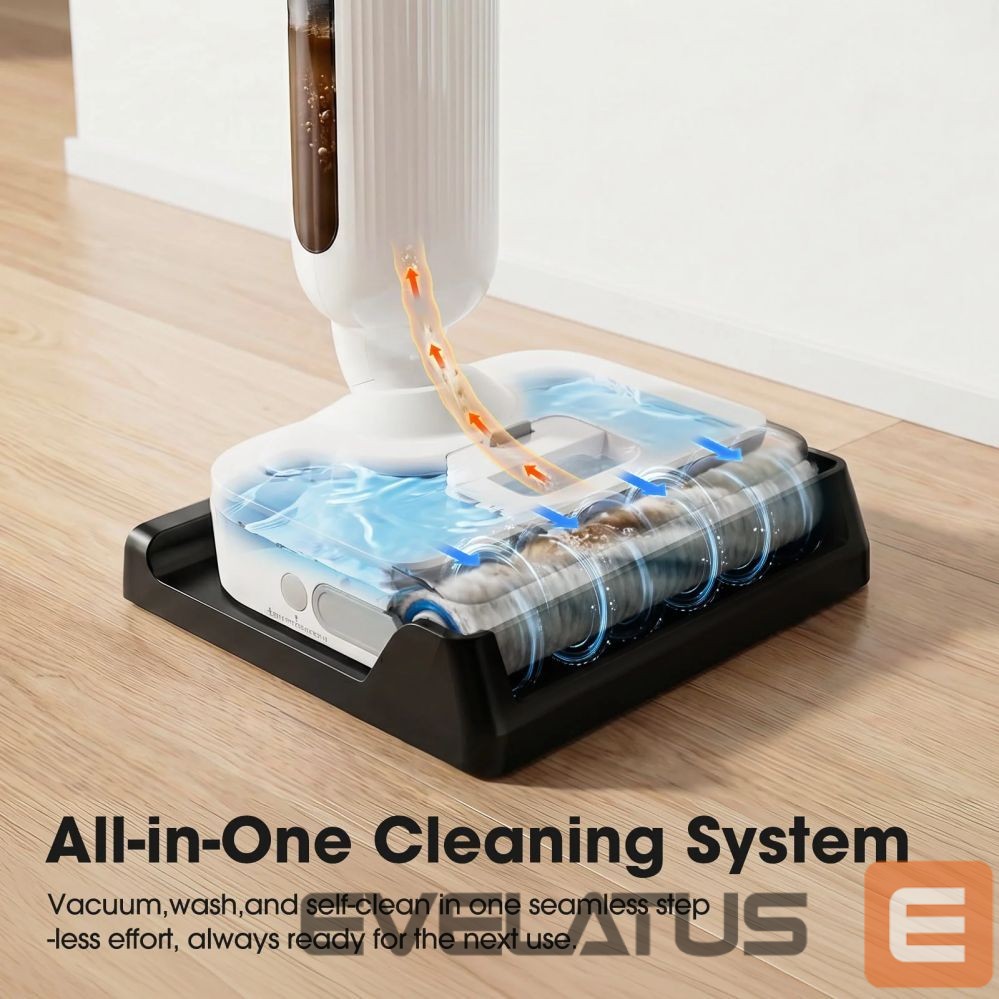 Putekļusūcējs Lubluelu T9 Wet & Dry Vacuum with 180° Lay-Flat Reach White