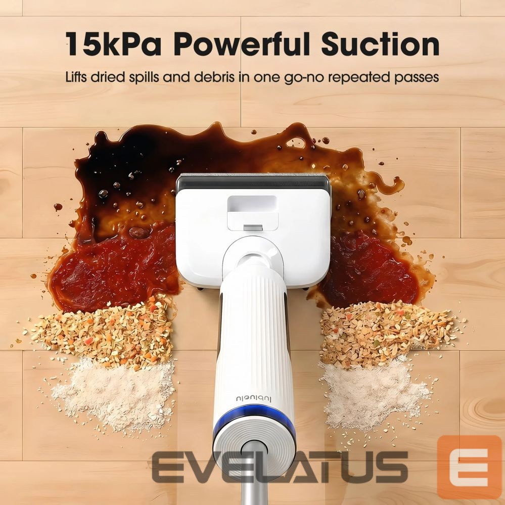 Putekļusūcējs Lubluelu T9 Wet & Dry Vacuum with 180° Lay-Flat Reach White