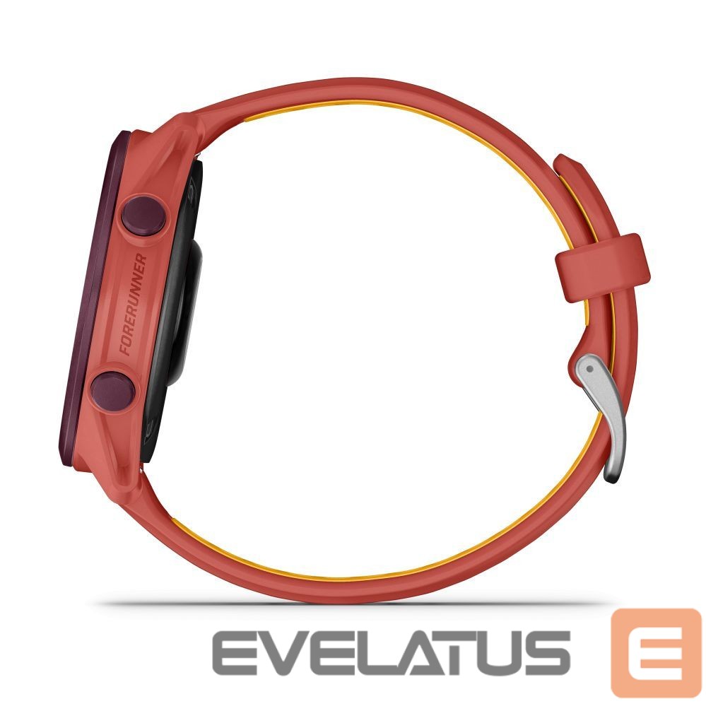 Viedpulksteni Garmin Forerunner 170 Music, Red Pink with Red Pink/Mango Band