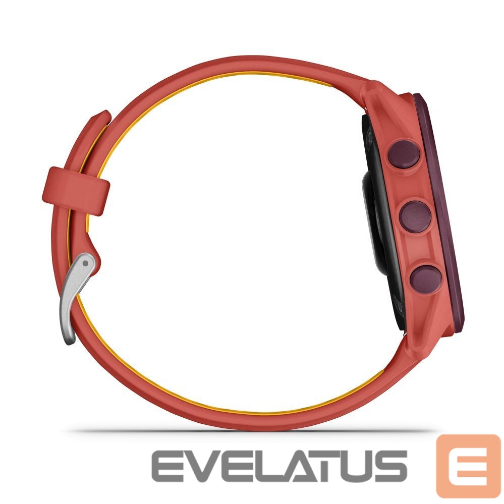 Viedpulksteni Garmin Forerunner 170 Music, Red Pink with Red Pink/Mango Band