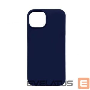 Aizmugurējais vāciņš Connect Apple iPhone 12 / 12 Pro Premium Magsafe Soft Touch Silicone Case New Function Midnight Blue