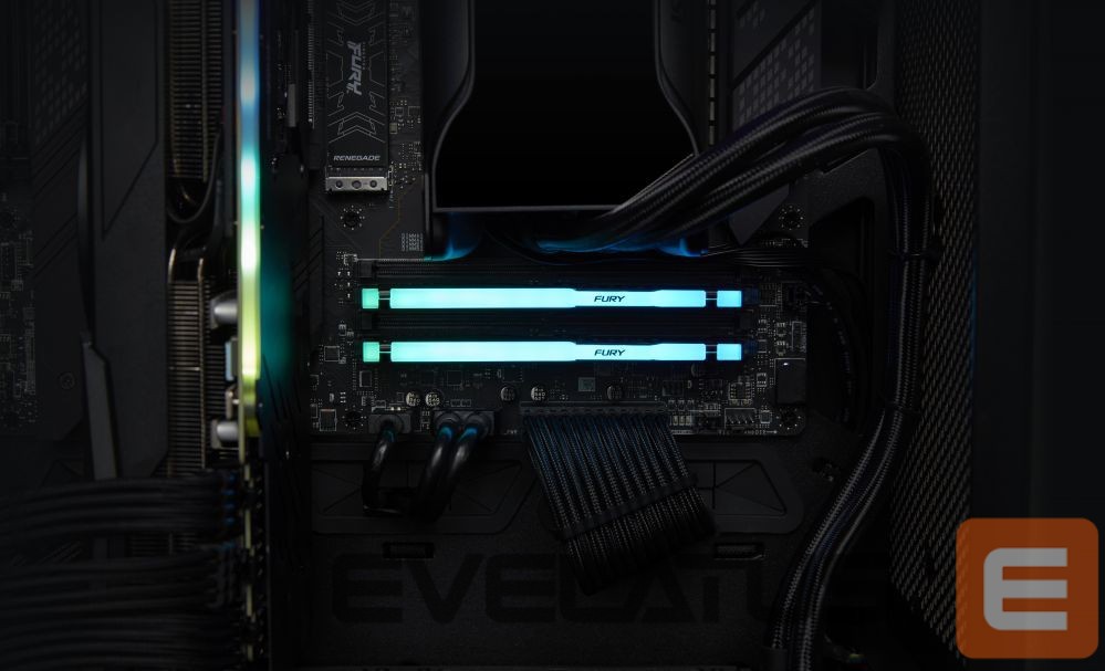 Operatīv atmiņa DDR4 Kingston Fury Beast 16GB DDR5, 6000 MHz, CL36, 288-Pin, DIMM Kit (8GB x 2)