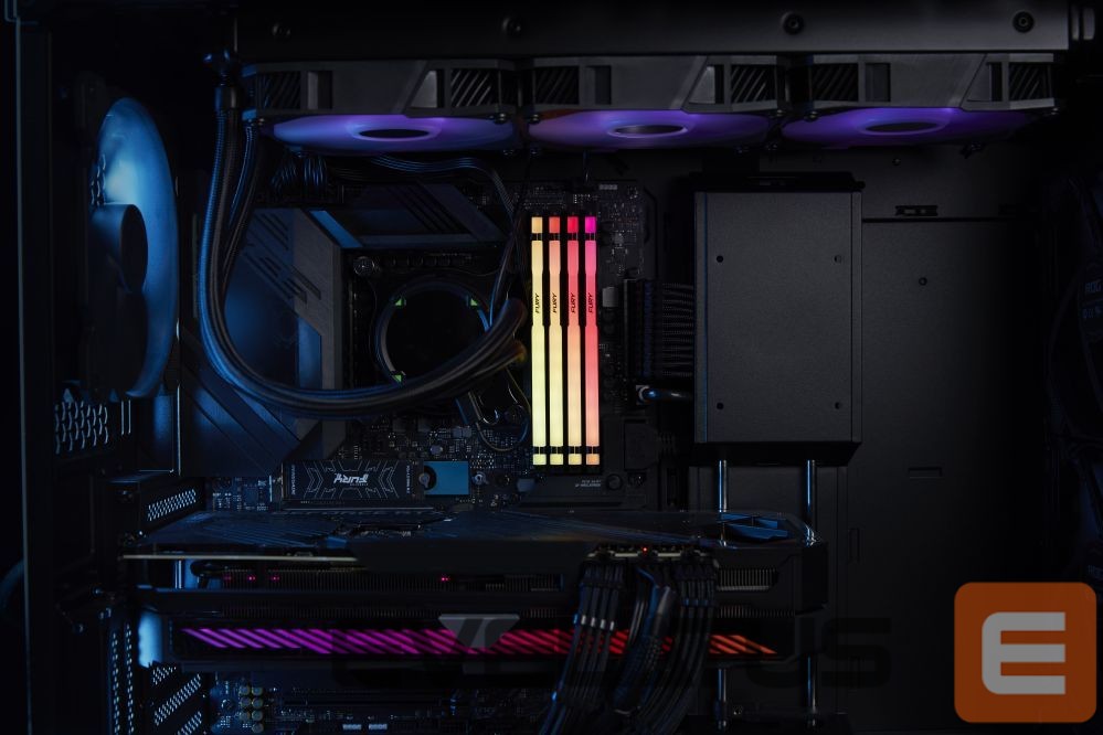Operatīv atmiņa DDR4 Kingston Fury Beast 16GB DDR5, 6000 MHz, CL36, 288-Pin, DIMM Kit (8GB x 2)