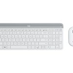 Datora tastatūra Logitech  KEYBOARD WRL COMBO MK470/WHITE 920-009205 
