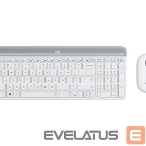 Datora tastatūra Logitech  KEYBOARD WRL COMBO MK470/WHITE 920-009205 