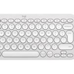 Datora tastatūra Logitech  KEYBOARD +MOUSE COMBO PEBBLE 2/WHITE 920-012240 