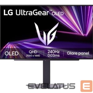 Monitors LG  Monitor||27 "|2560 x 1440 pixels|Quad HD|Native aspect ratio 16:9|OLED|Flat|27GX704A-B 