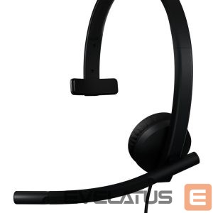 Vadu austiņas Logitech  HEADSET H570E MONO USB/BLACK 981-001426 