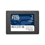 Cietais disks SSD Patriot  SSD||P220|2TB|SATA|Write speed 500 MBytes/sec|Read speed 550 MBytes/sec|2,5"|TBW 960 TB|P220S2TB25 