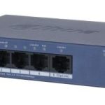 Nevadāms centrmezgls DAHUA  Switch||CS4005-4GT-36|Switch type Managed|Switch layer L2|Form factor Desktop/Wall-Mounting|5xRJ-45 ports|RJ-45 Ports Type Gigabit Ethernet (10/100/1000)|5xGigabit Ethernet (copper) ports quantity|Power over Ethernet (PoE) Yes|4xPower over Ethernet (PoE) ports quantity|Total Power over Ethernet (PoE) budget 36 W|CS4005-4GT-36 