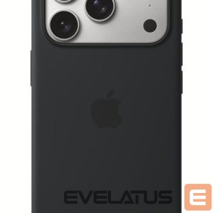 Aizmugurējais vāciņš Apple  MGFK4ZM/A iPhone 17 Pro Silicone Case with MagSafe, Black 