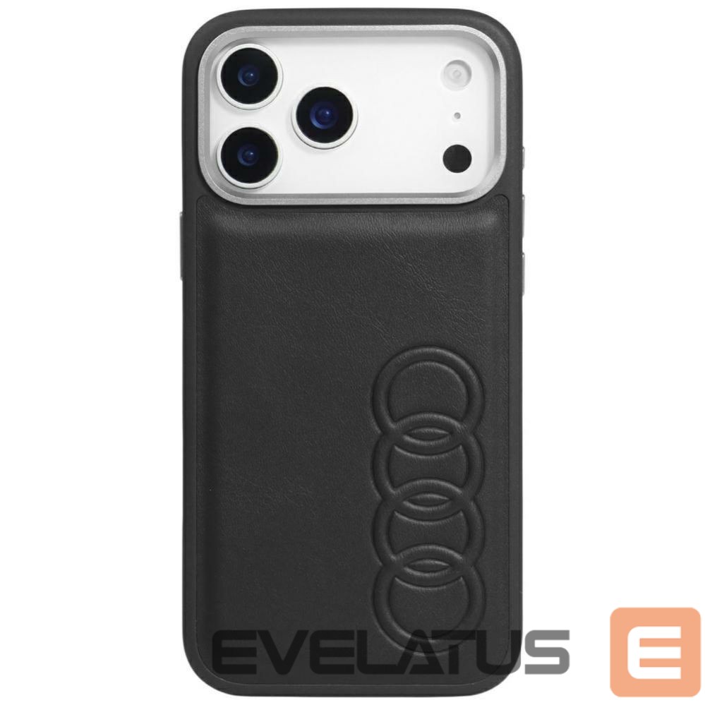 Citas preces Audi Audi TT Synthetic Leather MagSafe case for iPhone 17 Pro - black