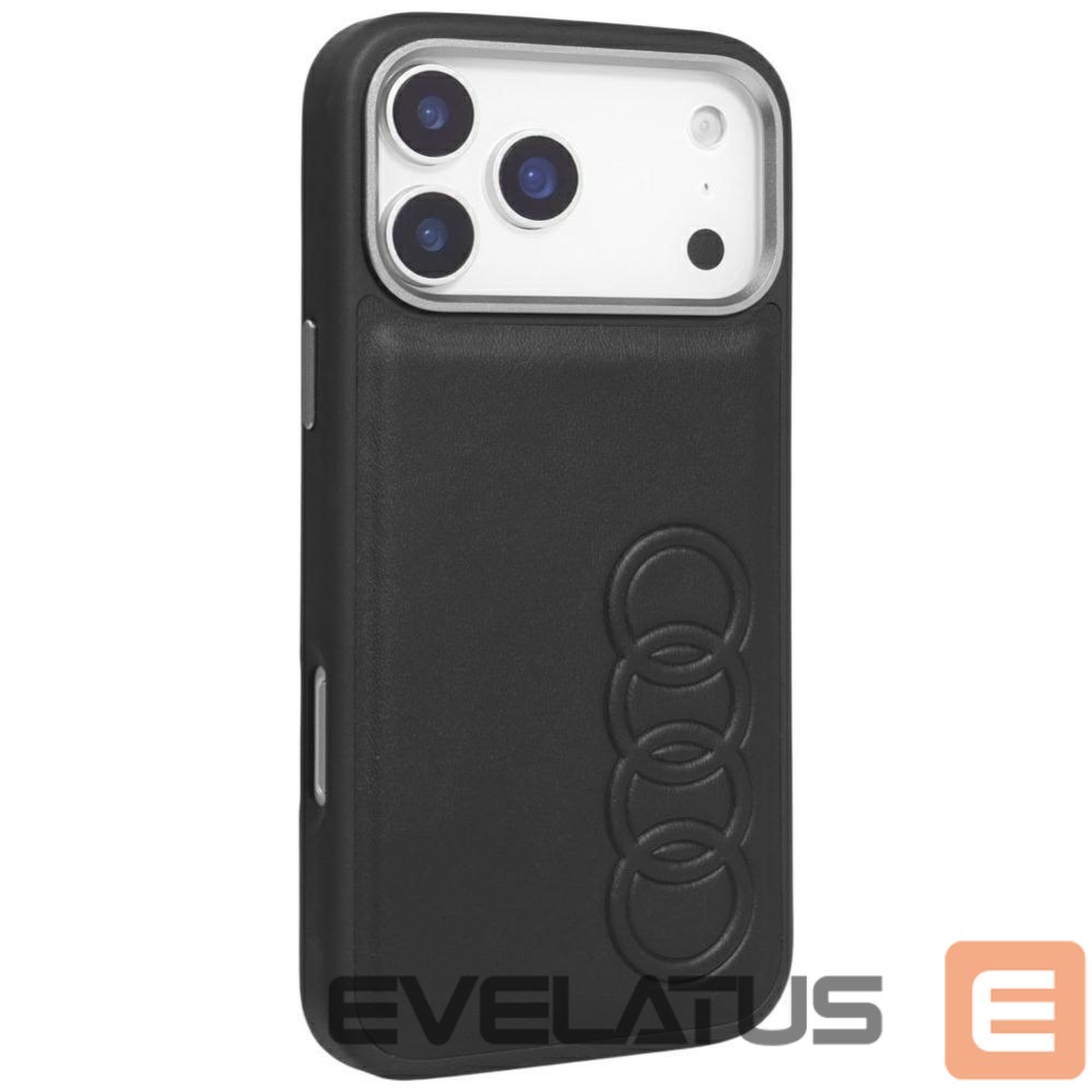 Citas preces Audi Audi TT Synthetic Leather MagSafe case for iPhone 17 Pro - black