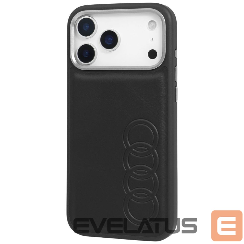 Citas preces Audi Audi TT Synthetic Leather MagSafe case for iPhone 17 Pro - black