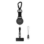 Citas preces Tech-Protect  Tech-Protect UrbanLoop Anti-Theft Phone Holder with Retractable Lanyard - Black 