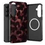 Citas preces Tech-Protect  Tech-Protect Lamano MagSafe Case for Samsung Galaxy A27 5G - Brown and Black 
