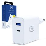 Citas preces 3MK  3mk FlowPower 45W 1A1C PD3.0 QC4+ Wall Charger - White 
