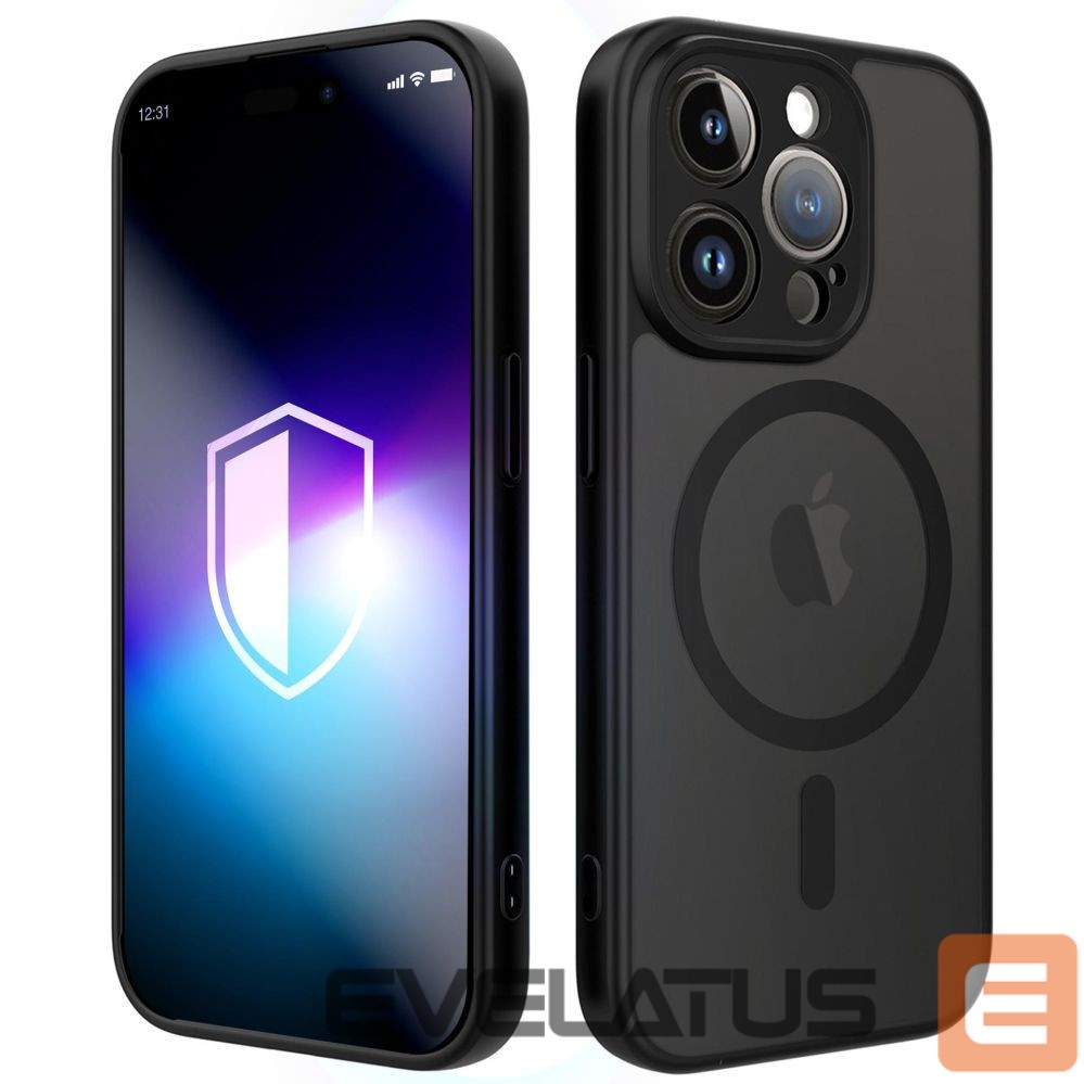 Citas preces 3MK 3mk Misty MagCase for iPhone 15 Pro - Black