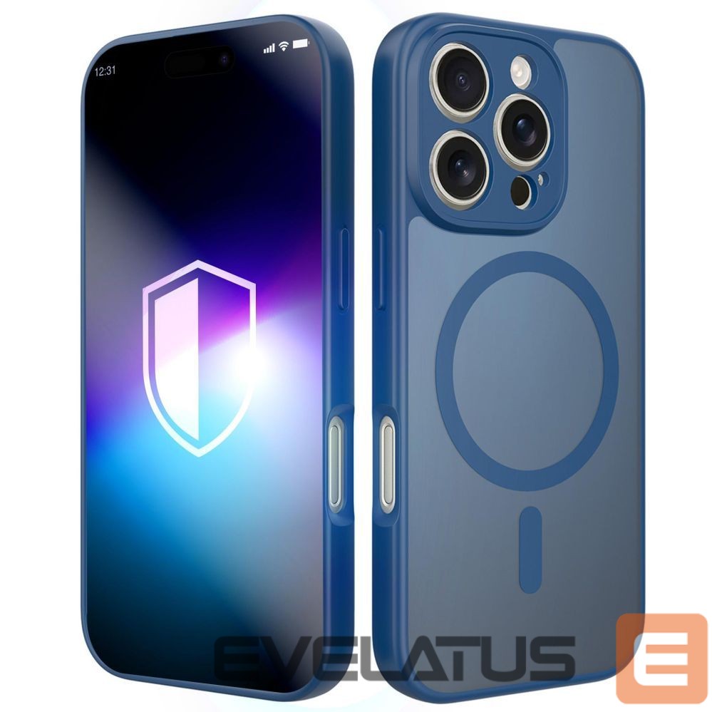 Citas preces 3MK 3mk Misty MagCase for iPhone 16 Pro - Blue