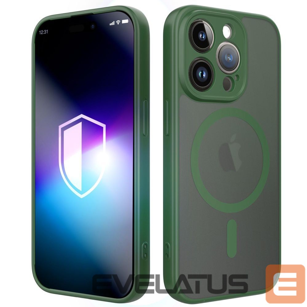 Citas preces 3MK 3mk Misty MagCase for iPhone 14 Pro - Green