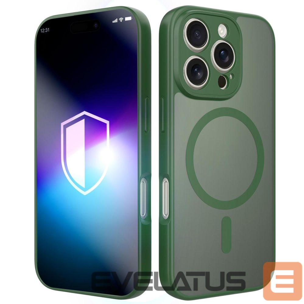 Citas preces 3MK 3mk Misty MagCase for iPhone 16 Pro - green