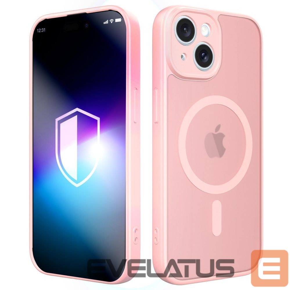 Citas preces 3MK 3mk Misty MagCase for iPhone 15 - pink