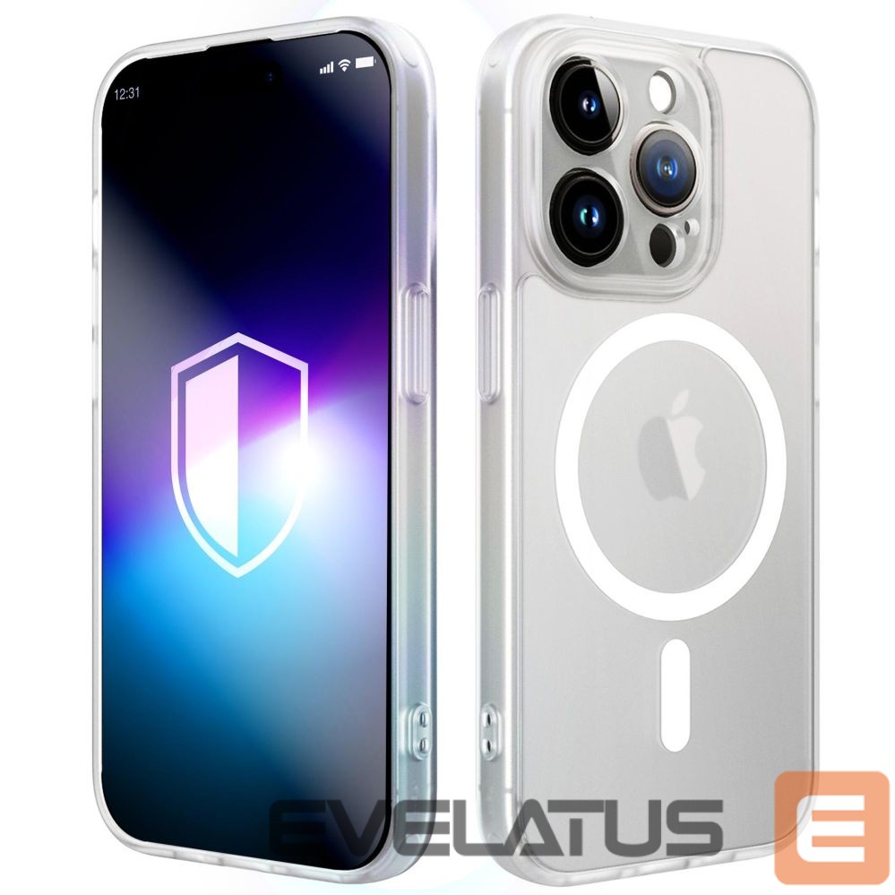 Citas preces 3MK 3mk Misty MagCase for iPhone 15 Pro - White