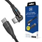 Citas preces 3MK  3mk Hyper Cable N-SERIES USB-C / USB-C 1m PD 3.0 QC 3.0 20V / 5A 100W - black 