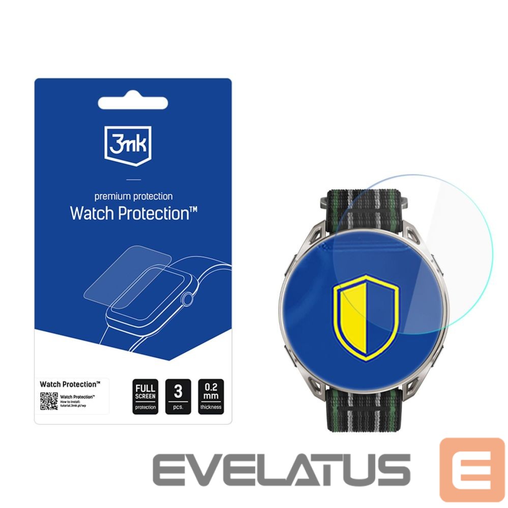 Citas preces 3MK 3mk Watch Protection FlexibleGlass Hybrid Glass for Amazfit Cheetah 2 Ultra