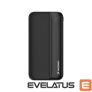 Ārējais akumulators Wozinsky  Wozinsky powerbank Li-Po 10000mAh 2 x USB black (WPBBK1) 