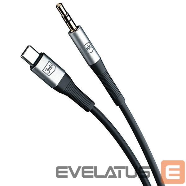 Cable 3MK 3MK Kabel AUX USB-C - Jack 3,5 mm 1m