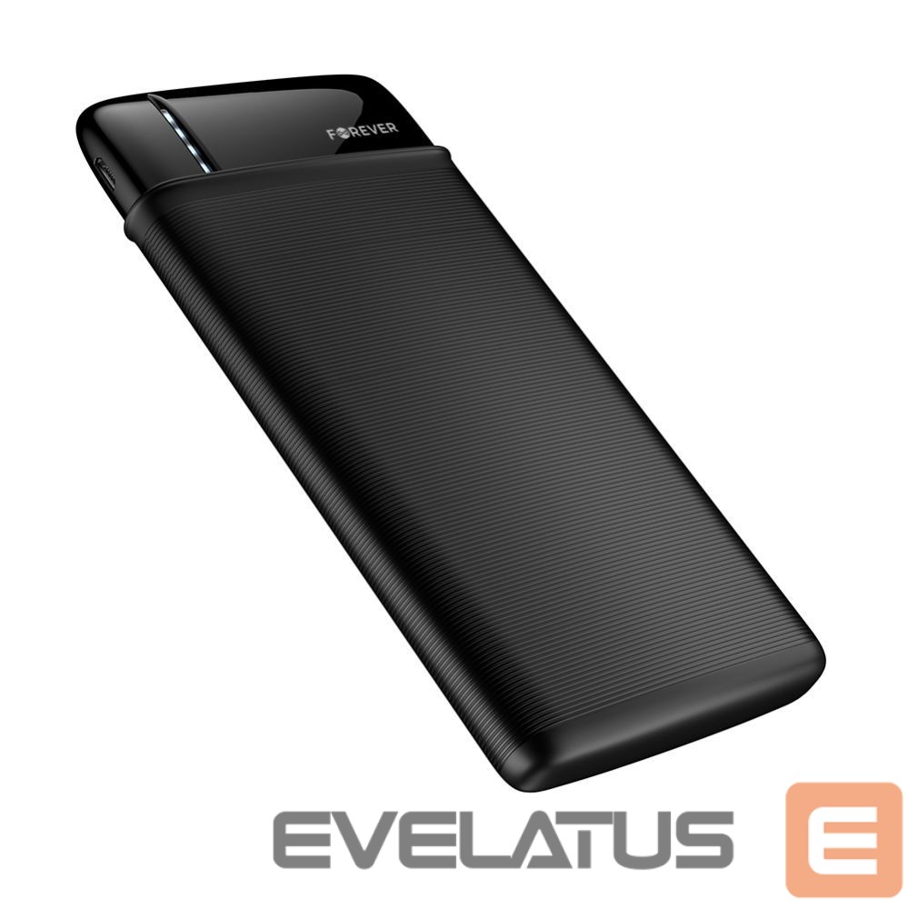 Ārējais akumulators Forever Forever power bank TB-100M 10000 mAh black