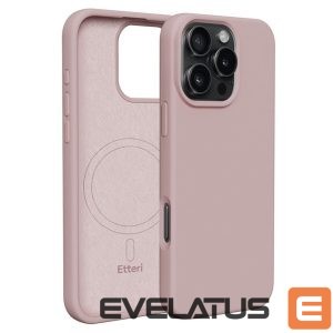 Aizmugurējais vāciņš etteri  Etteri Silicone Mag case for iPhone 16 Pro 6,3" light pink 