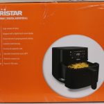 Galda grils Tristar  SALE OUT.  FR-9060 Digital Airfryer, 6 L, Digital LED touchscreen, 1700 W, Black |  Digital Airfryer | FR-9060 | Power 1700 W | Capacity 6 L | Black | Hot air technology | DAMAGED PACKAGING 