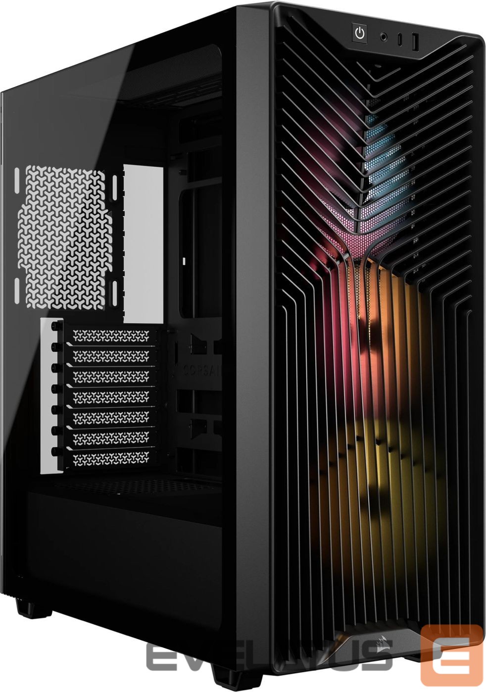 Datoru korpusi Corsair PC Case | 3200D RS | Black | Mid-Tower