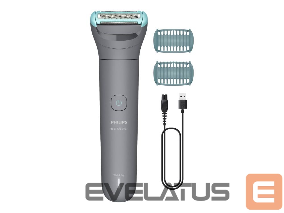 Matu trimmeris Philips Trimmer | BG3480/15 Series 3000 | Cordless | Wet & Dry | Number of length steps 3 | Grey