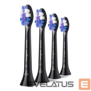Zobu birste Philips  HX6054/88 Sonicare Sensitive | Replacement brush heads | Heads | For adults | Number of brush heads included 4 | Black 