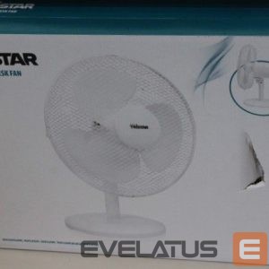 Ventilators Tristar  SALE OUT. | SALE OUT.  Desk fan | VE-5724 | Desk fan | 40 W | Diameter 30 cm | Number of speeds 3 | Oscillation | White | DAMAGED PACKAGING 