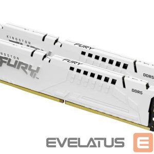 Operatīv atmiņa DDR4 Kingston  KF560C30BWEK2-32 32GB 6000MT/s DDR5 CL30 DIMM (Kit of 2) FURY Beast White EXPO | 
