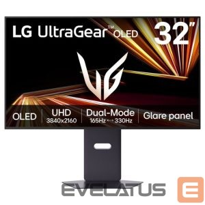 Monitors LG  | 32GX850A-B | 32 " | 16:9 | 165 Hz | 0.03 ms | 3840 x 2160 pixels | 275 cd/m² | HDMI ports quantity 2 | Black 