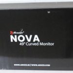 Monitors AROZZI  SALE OUT.  Nova 49" VA, 165Hz - White |  Nova | 49 " | VA | 32:9 | 165 Hz | 4 ms | 5120 x 1440 pixels | 350 cd/m² | HDMI ports quantity 2 | White | Warranty 24 month(s) | DAMAGED PACKAGING, USED, SCRATCHED BODY AND AC-ADAPTER 