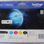 Aksesuāri un izejmateriāli Brother  SALE OUT.  LC1280XL Multipack Ink Cartridge C/M/Y/BK |  Multipack | LC1280XL | Ink Cartridge | Magenta, Cyan, Yellow, Black | DAMAGED PACKAGING 
