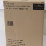 Cita mazā sadzīves tehnika Caso  SALE OUT.  Ice Ball Maker | IceBall Pro | Power 130 W | Capacity 1.3 L | Matt Black | USED, DIRTY 