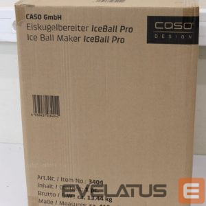 Cita mazā sadzīves tehnika Caso  SALE OUT.  Ice Ball Maker | IceBall Pro | Power 130 W | Capacity 1.3 L | Matt Black | USED, DIRTY 