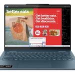 Portatīvais dators Lenovo  Yoga 7 2-in-1 14AKP10 14 WUXGA Touch AMD AI R7 350/16GB/512GB/AMD Radeon 860M Graphics/WIN11 Home/Nordic Backlit kbd/Tidal Teal/2Y Wa |  Yoga (w/o 65W Power adapter) 7 2-in-1 14AKP10 | Tidal Teal | 14 " | OLED | Touchscreen | WUXGA | 1920 x 1200 pixels | 60 Hz | Glossy | AMD Ryzen AI 7 | 350 | 16 GB | LPDDR5 | Solid-state drive capacity 512 GB | AMD Radeon Graphics | Windows Home 11 | 802.11be | Bluetooth version 5.4 | Keyboard language Nordic | Keyboard backlit | Warranty 24 month(s) | Battery warranty 12 month(s) 