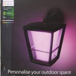 Galda lampa Philips Hue  SALE OUT. |  WCA Econic Outdoor Wall Lantern | 15 W | 2000-6500 Hue White Colour Ambiance | DAMAGED PACKAGING | 24 month(s) 