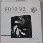 Dzesētājs Deepcool  SALE OUT.  cooling fan R-FD12V2-BKNPN1-G |  Cooling Fan | FD12 V2 | Black | DAMAGED PACKAGING 