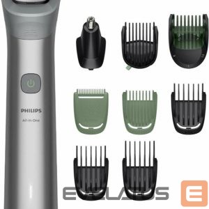 Matu trimmeris Philips  All-in-One Hair trimmer | MG5931/15 Series 5000 | Cordless | Number of length steps 13 | Step precise 0.5 mm | Light gray 